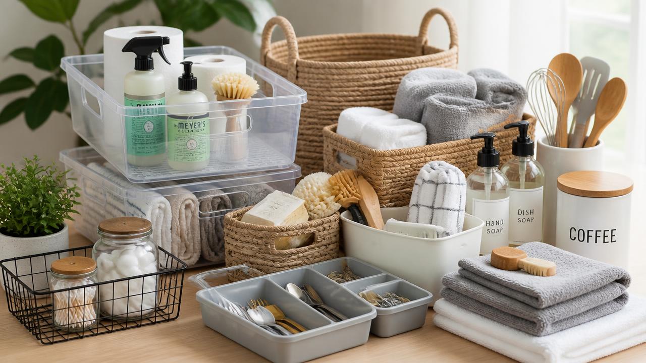 Affordable homegoods in California including household essentials and storage products.
